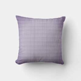 Lilac och Lavender Lila Play Weave Dekorativ kudde