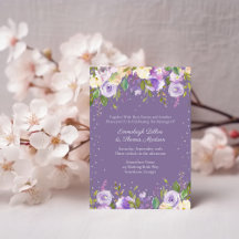 Lilac och Lavender Purple Passion Roses Bröllop