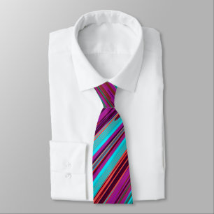 Lilac Orange Teal Abstrakt Geometric Feathers Slips