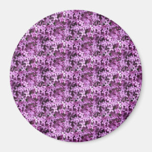 Lilac Photo   Halvdroppad med konvekt   Magnet