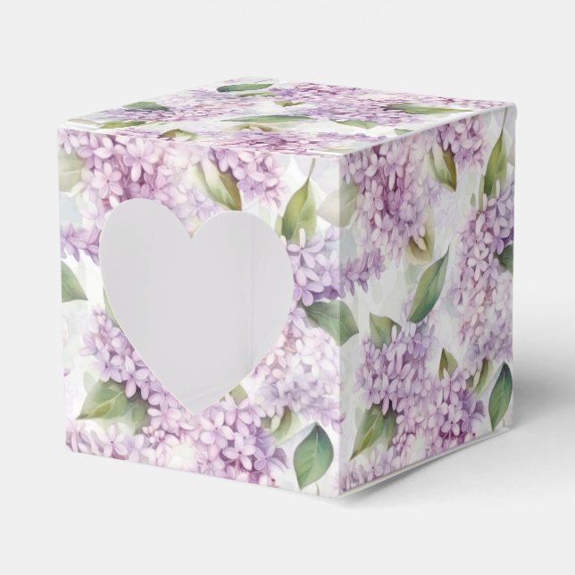 Lilac Print Party Presentebox Presentaskar (Framsidan Sidan)