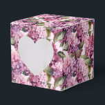 Lilac Print Party Presentebox Presentaskar<br><div class="desc">Presentebox för partyfavoriter visas med ett lila blommönster. 
Anpassa denna vara eller köp som den är.
Tips: Lägg bara till dina fantastiska godsaker och lägg till lite festlig band.



Bilder med licens</div>