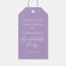 Lilac Purple Bachelorette Party Personalized