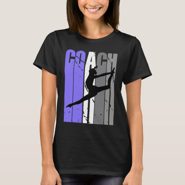 Lilac Purple Dance Coach Dance Instructor Dancer D T Shirt (Framsida)