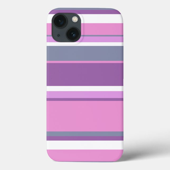 Lilac rand Fodral-Mate iphone case (Baksida)