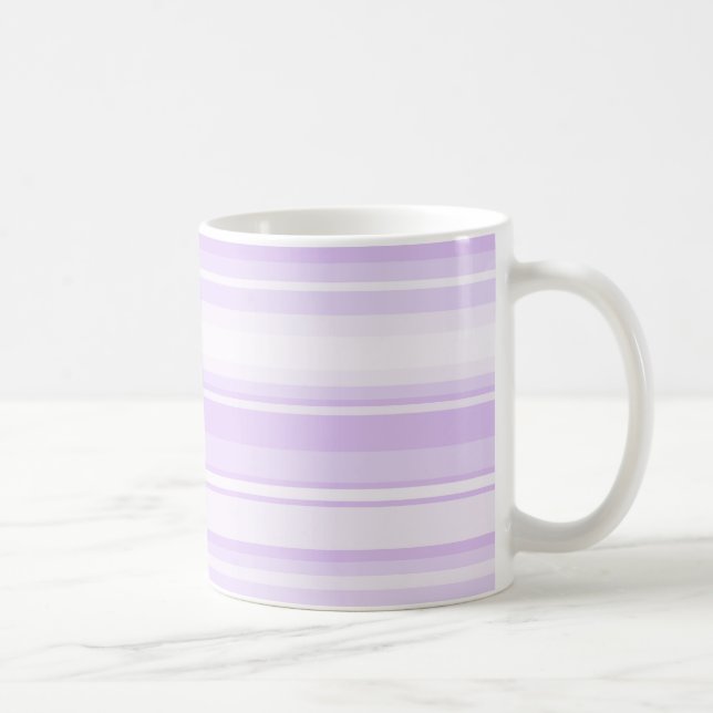 Lilac rand kaffemugg (Höger)