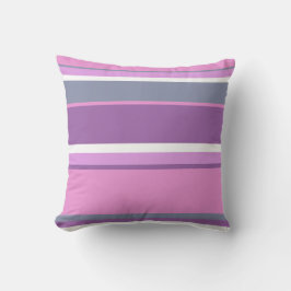 Lilac rand kudde