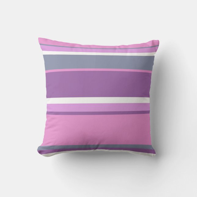 Lilac rand kudde (Framsida)