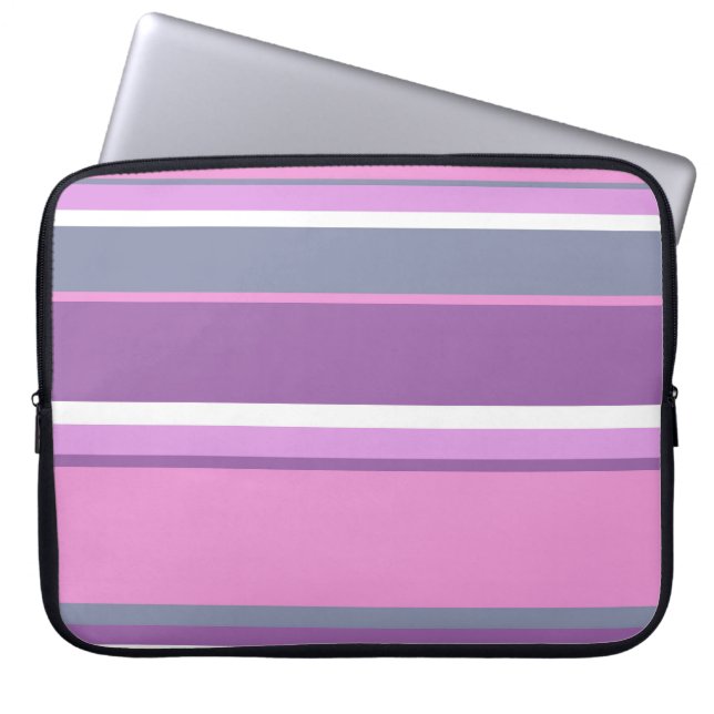 Lilac rand laptop fodral (Framsidan)