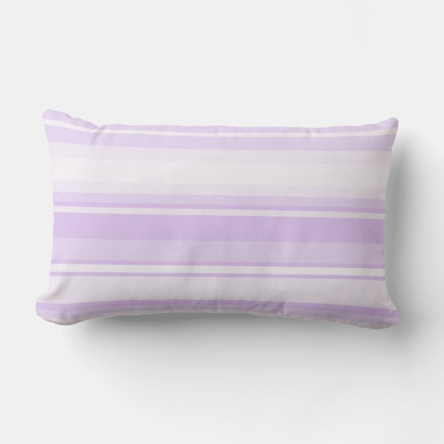 Lilac rand lumbarkudde (Framsida)