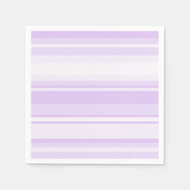 Lilac rand pappersservett (Framsidan)