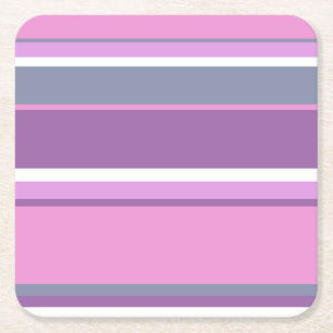 Lilac rand underlägg papper kvadrat