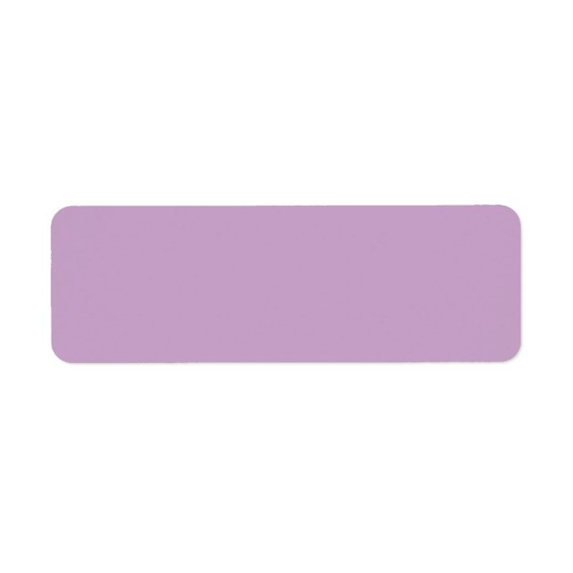 Lilac Returadress Etikett (Framsidan)