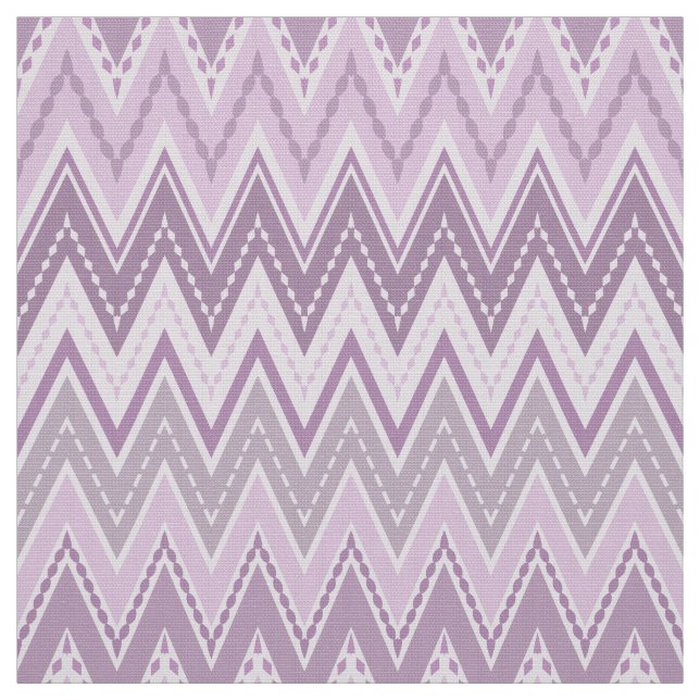 Lilac, rosa, zigzag tyg (Provkarta)