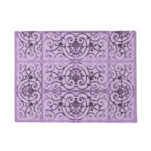 Lilac scrollwork mönster