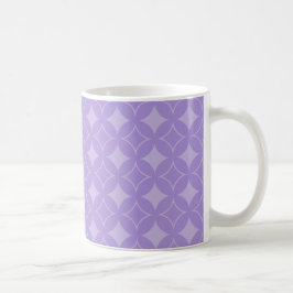 Lilac shippo mönster kaffemugg
