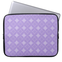 Lilac shippo mönster laptop fodral