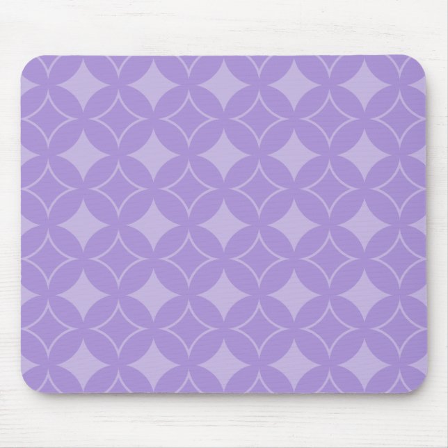 Lilac shippo mönster musmatta (Framsidan)