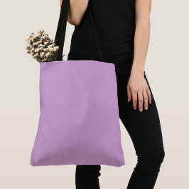 Lilac Solid Blank Färg Tygkasse