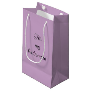 Lilac Solid Färg Bridesmaid