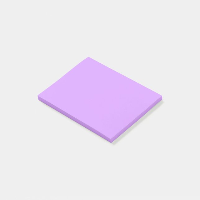 Lilac Solid Färg Post-it Block (Vinklad)