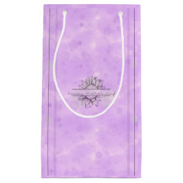 Lilac Solros Mors dag Small Gift Bag