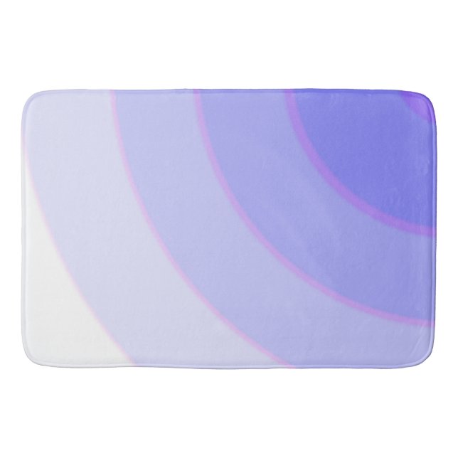Lilac Swirls Bath Mat Badrumsmatta (Framsidan)