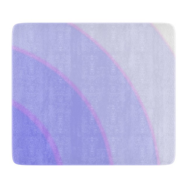 Lilac Swirls Chopping Board (Framsidan)