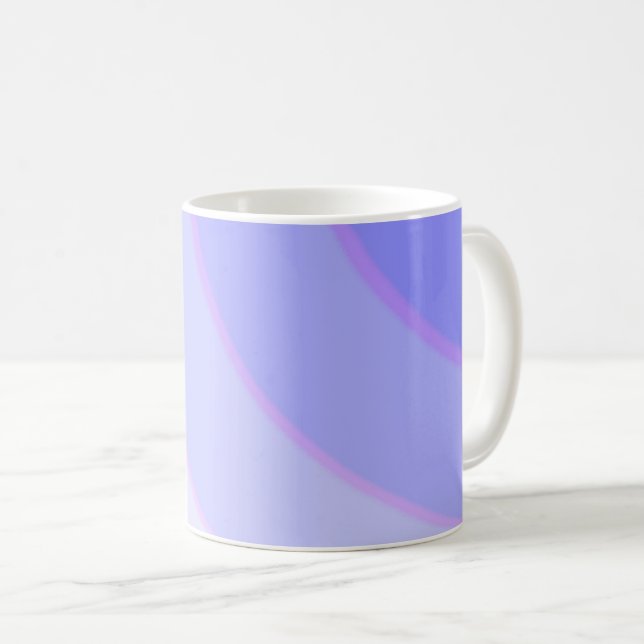 Lilac Swirls Kaffemugg (Framsida höger)