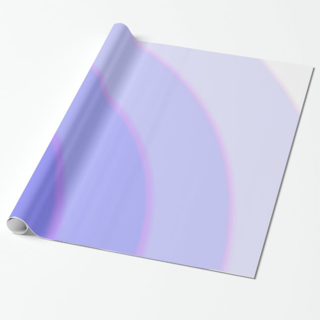 lilac Swirls Wrapping Papper Presentpapper (Utrullad)