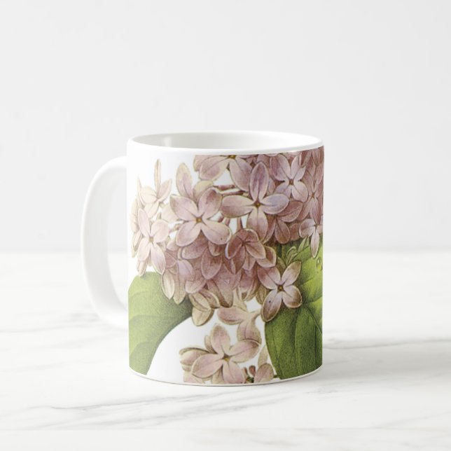 lilac(Syringa sp.) av Redouté Coffee Mugg (Framsida vänster)
