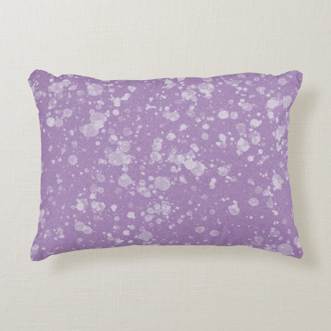 Lilac throw pillow prydnadskudde (Framsidan)