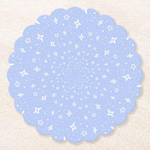 Lilac vita stjärnor cosmos universum astronomy lil underlägg papper