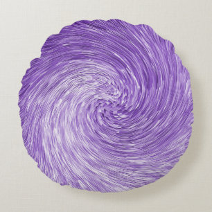 Lilac whirl..... rund kudde