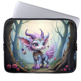Lilac Whisper – Förtrollad Skogsvaktare. Laptop Fodral