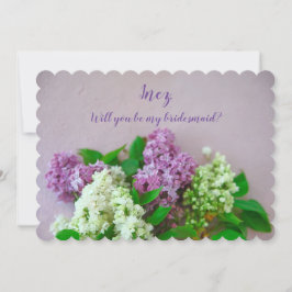 Lilacitet på blekens rosa inbjudningar
