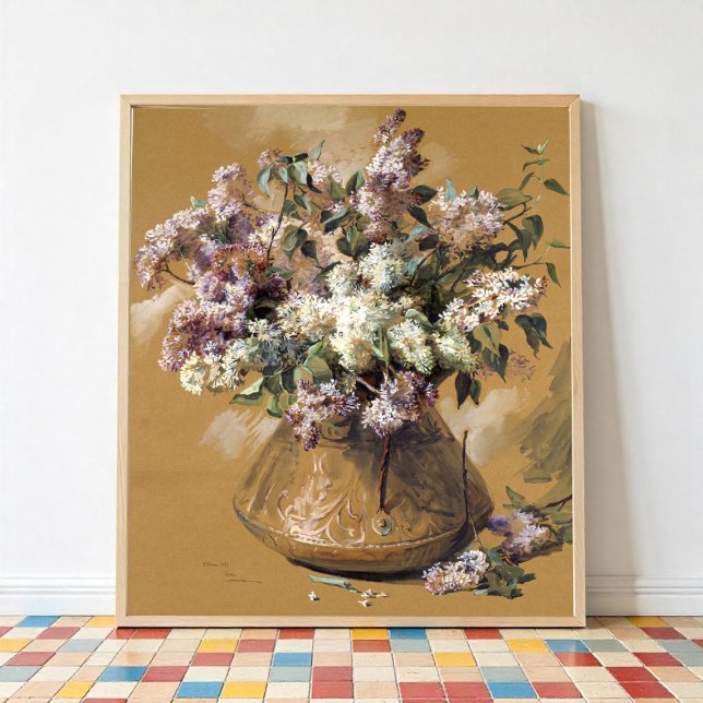 Lilacs Elizabeth Ncours Poster (Skapare uppladdad)