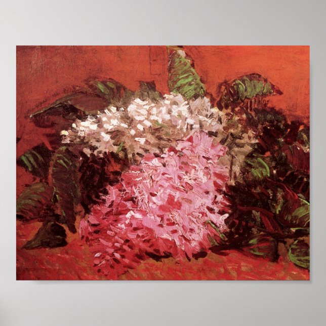 Lilacs (F286b) Van Gogh Fine Art Poster (Framsidan)