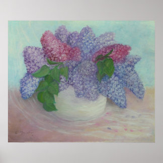Lilacs i A Vas Poster