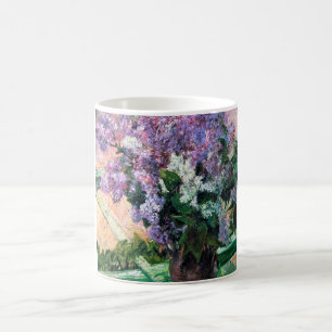 Lilacs in a Window, Mary Cassatt Kaffemugg