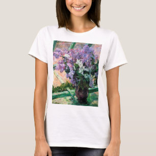 Lilacs in a Window, Mary Cassatt T Shirt