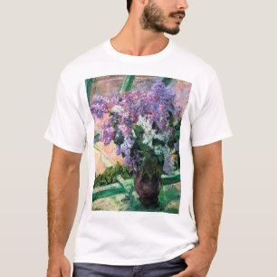 Lilacs in a Window, Mary Cassatt T Shirt