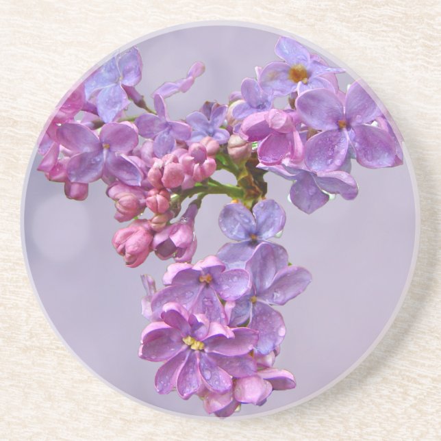 Lilacs in Springtime Underlägg (Framsidan)