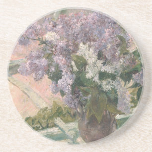 Lilacs in Window av Mary Cassatt American Painter Underlägg