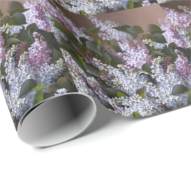 Lilacs Presentpapper (Rullad Hörn)