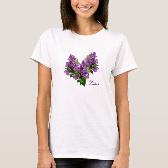 Lilacs Shirt T-shirt (Framsida)