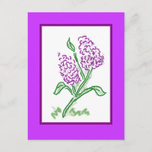 Lilacs Vykort