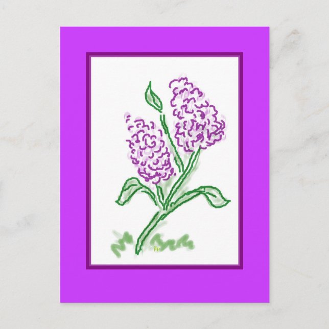 Lilacs Vykort (Framsida)