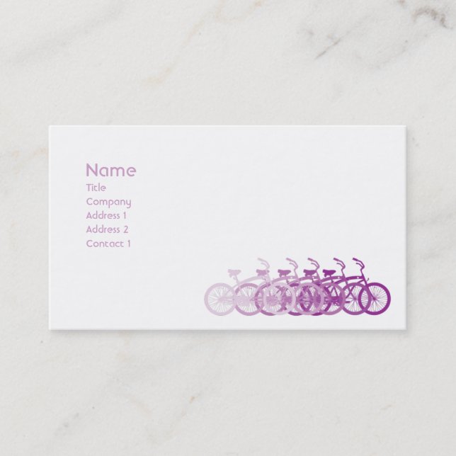 Lilacykel - klassiker visitkort (Framsida)