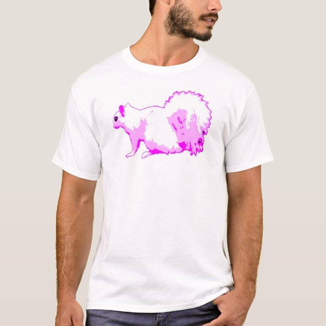 lilaekorre t-shirt (Framsida)